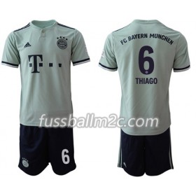 Fußballtrikots FC Bayern München Thiago 6 Kinder Auswärts Trikotsatz 2018-2019